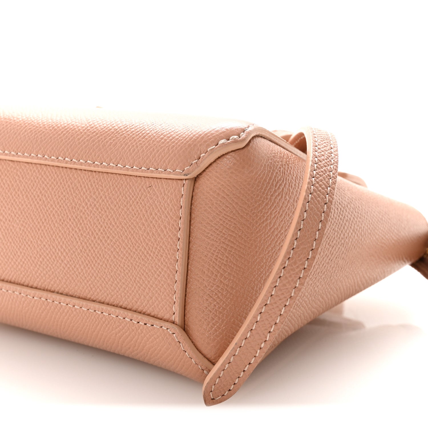 Celine Grained Calfskin Micro Belt Bag Vintage Pink 10 of 10