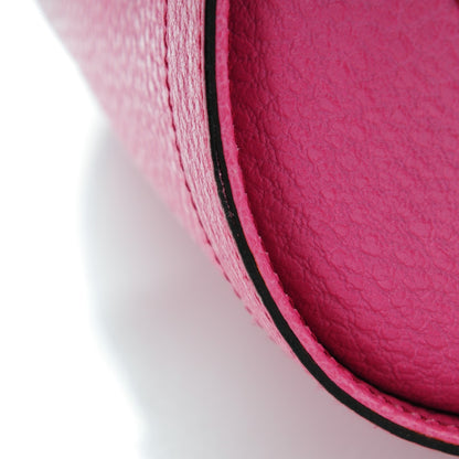 Gucci Calfskin Bamboo Bullet Satchel Pink 8 of 8