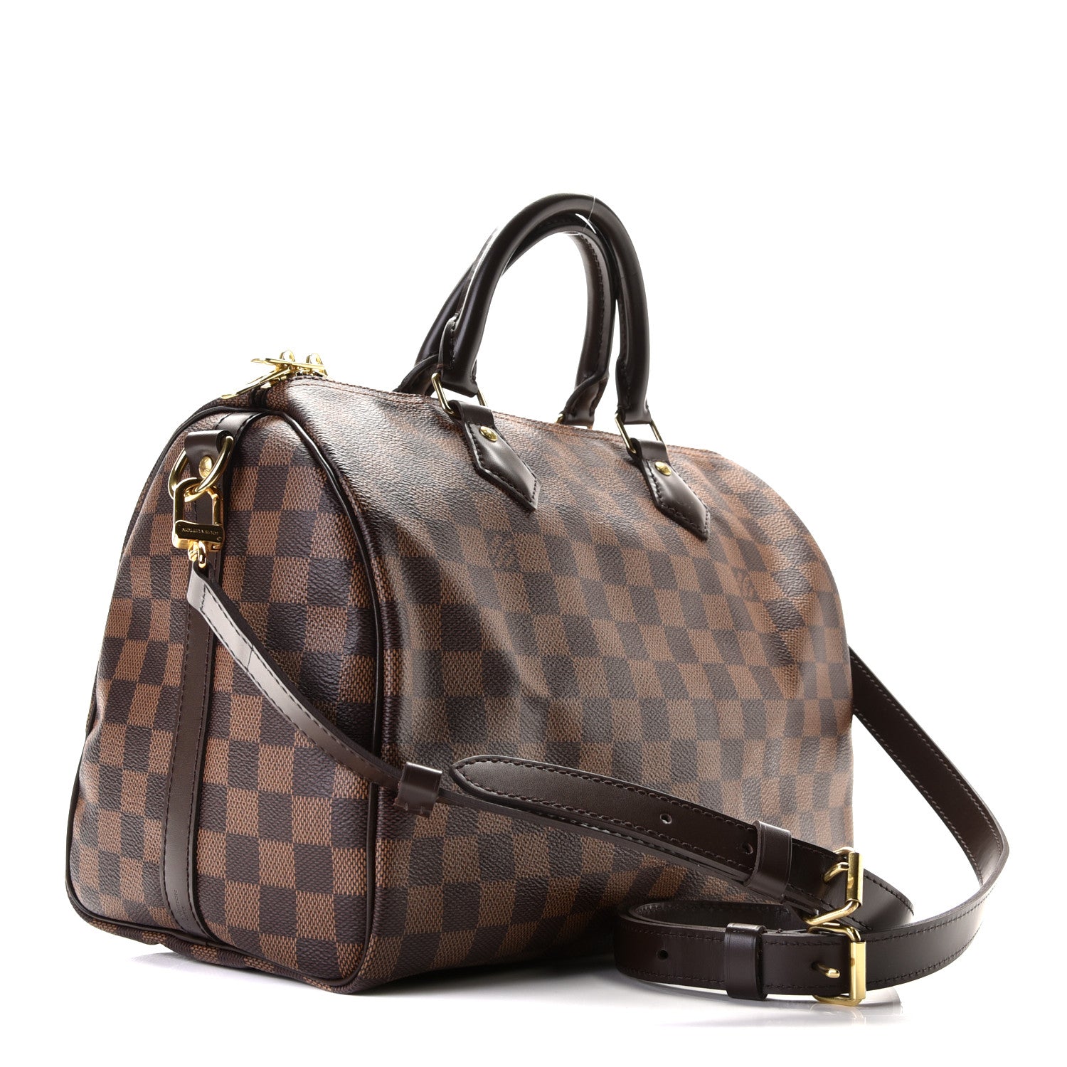 Louis Vuitton Damier Ebene Speedy Bandouliere 30 3 of 7
