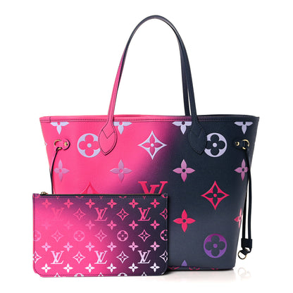 Louis Vuitton Monogram Giant Spring In The City Neverfull MM Midnight Fuchsia 1 of 11