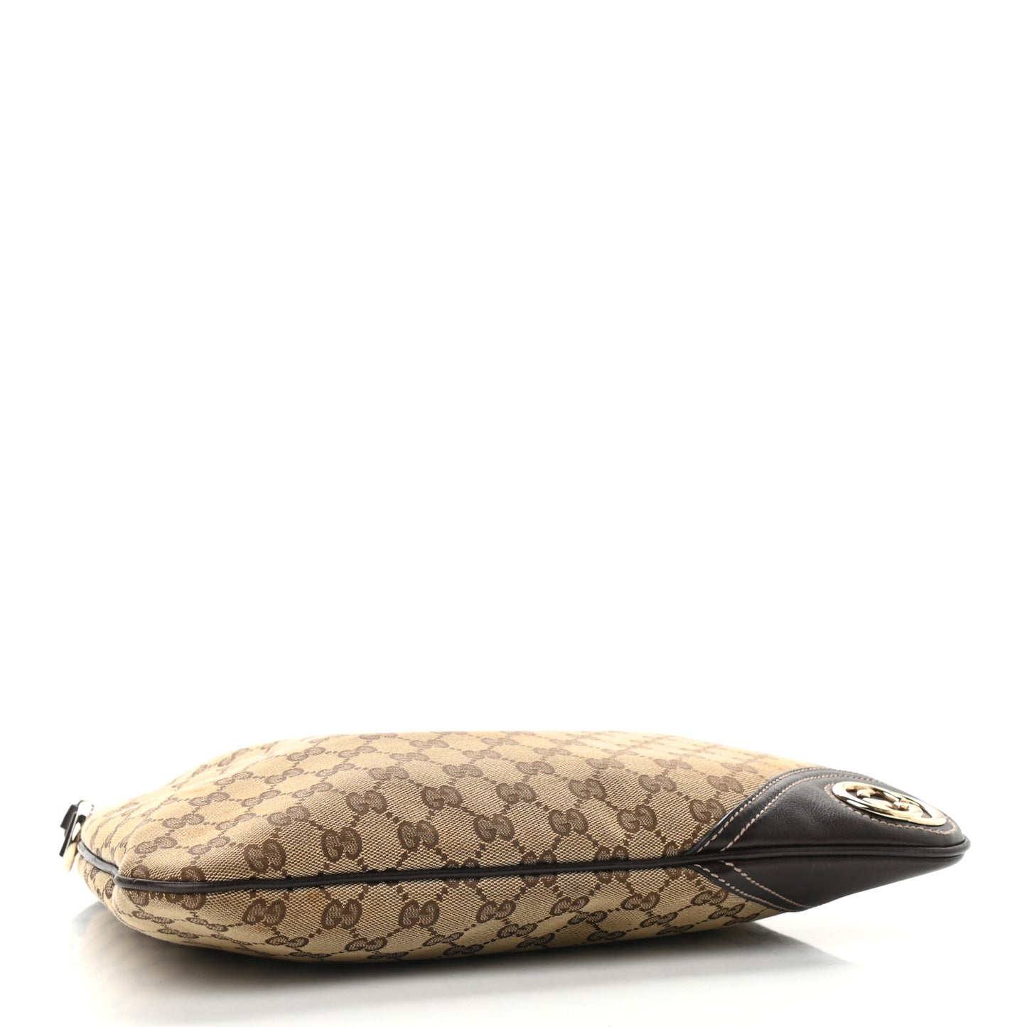 Monogram Medium New Britt Hobo Dark Brown
