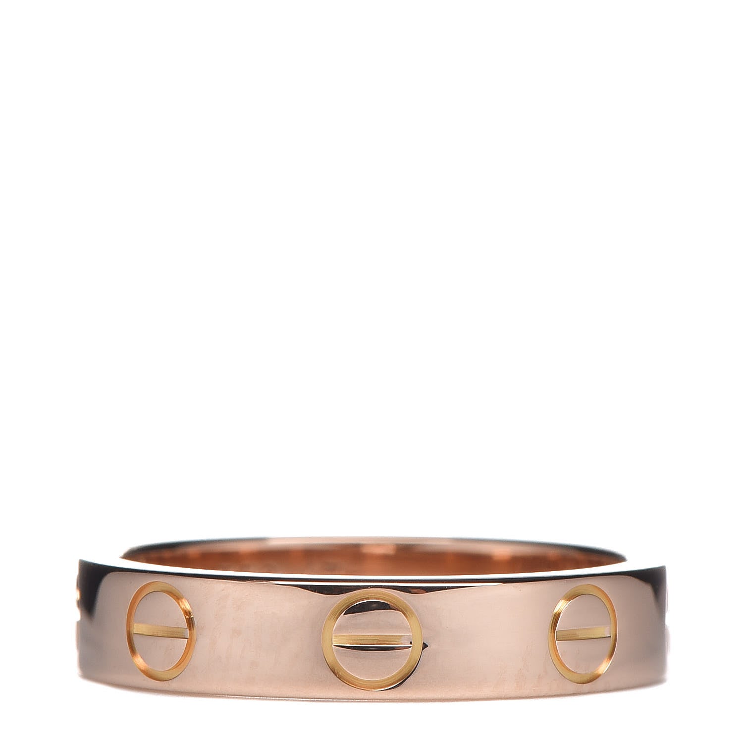 Cartier 18K Pink Gold 3.5mm LOVE Ring 47 4 3 of 5