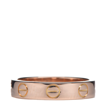 Cartier 18K Pink Gold 3.5mm LOVE Ring 47 4 3 of 5