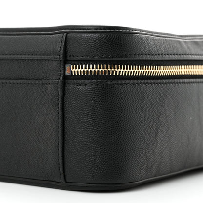 Chanel Caviar Quilted Large CC Filigree Vanity Case Black 11 of 11
