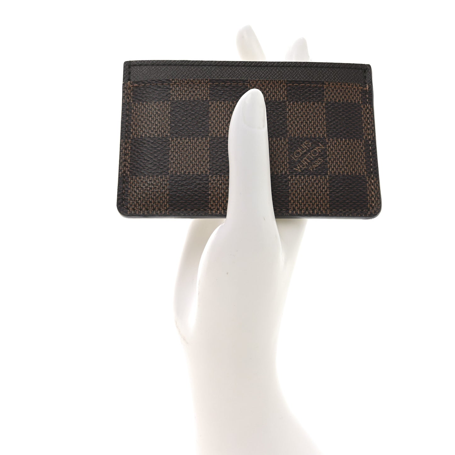 Damier Ebene Card Holder