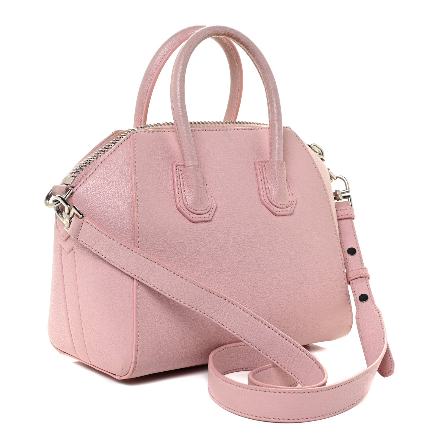 Givenchy Sugar Goatskin Mini Antigona Pink 3 of 36