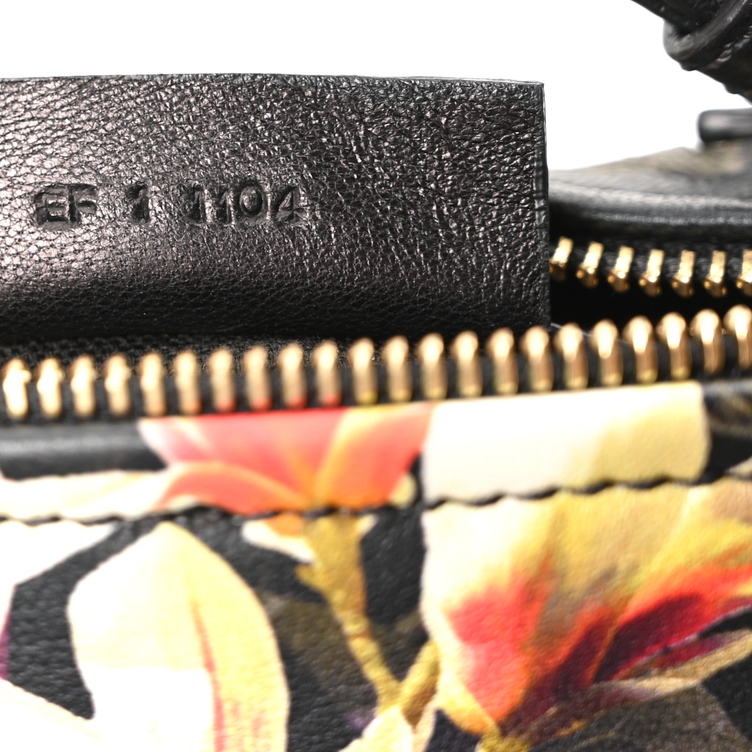 Givenchy Lambskin Magnolia and Moth Print Mini Pandora Black 7 of 10