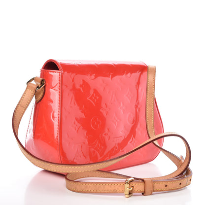 Louis Vuitton Vernis Bellflower GM Rouge Grenadine 3 of 19