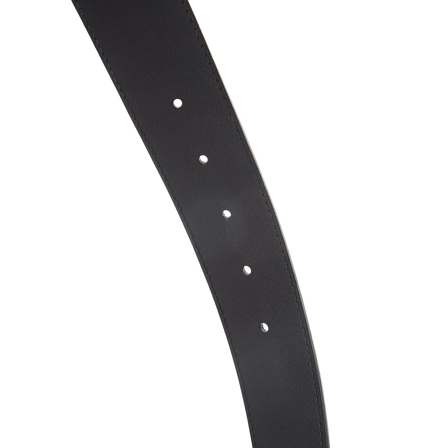 Textured Calfskin Double G 40mm Belt 100 40 Black