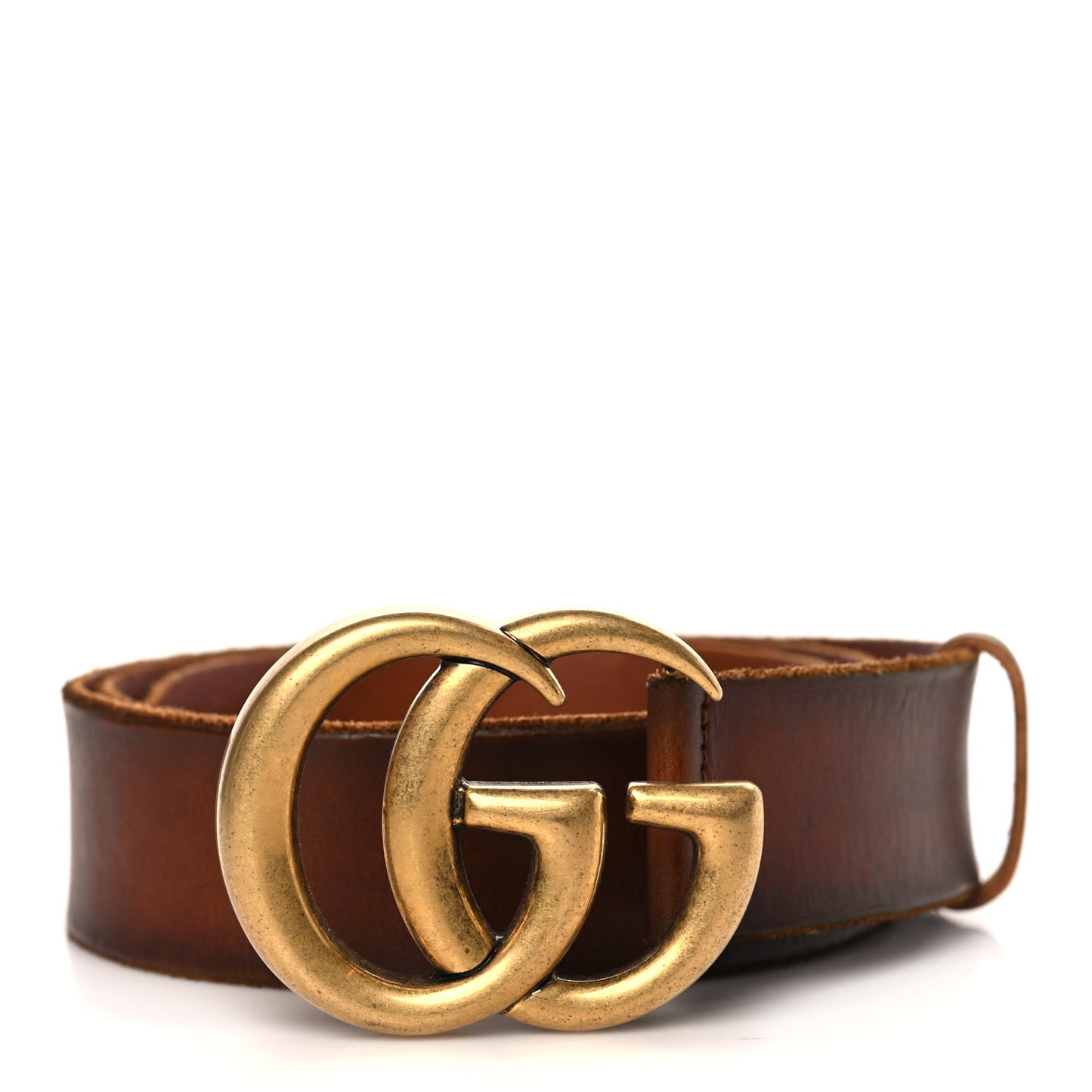 Faded Calfskin Double G 40mm Belt 95 38 Cuir