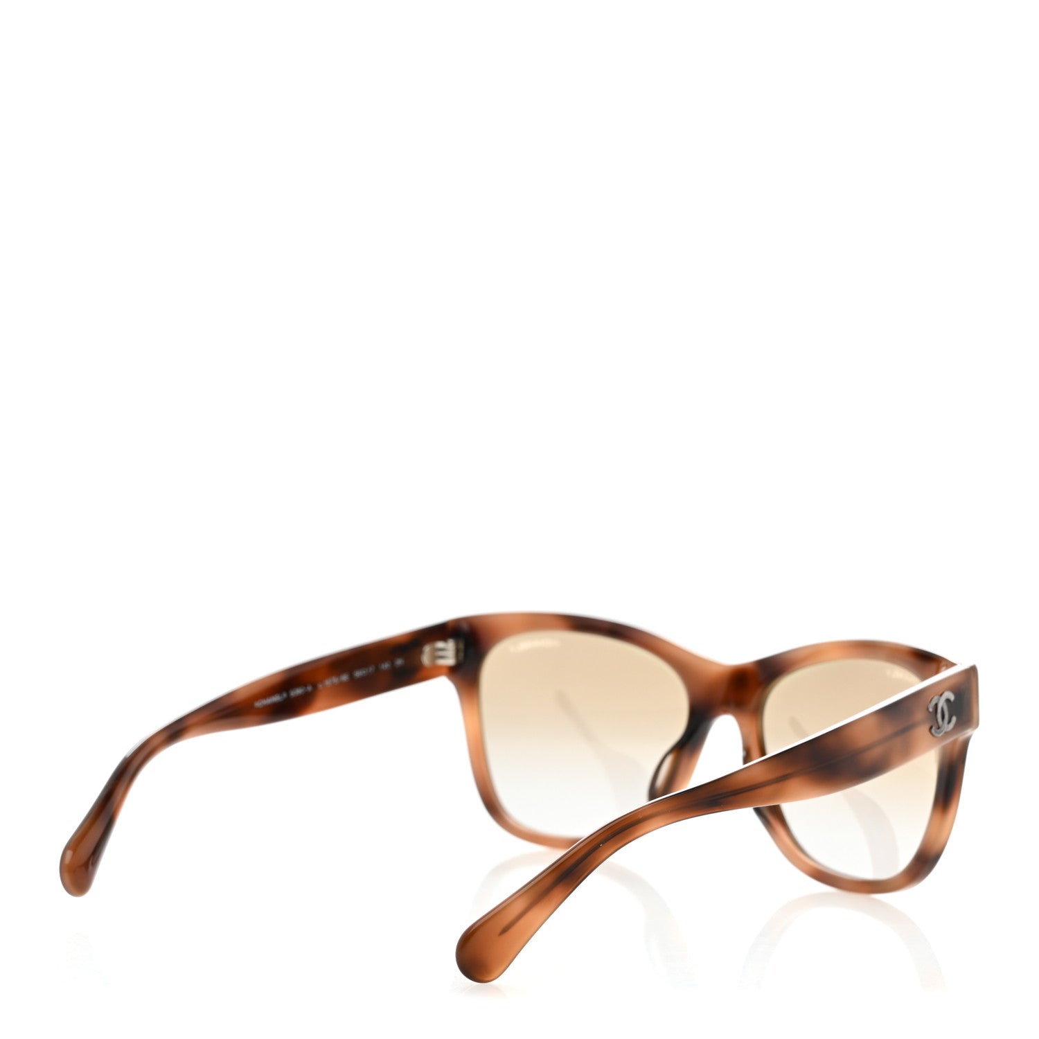 Chanel Acetate Mirrored Runway Square Sunglasses 5380-A Dark Tortoise 4 of 8