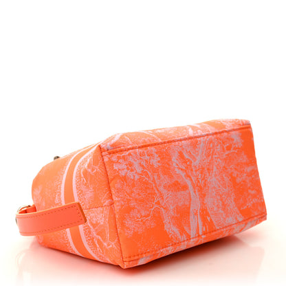 Christian Dior Technical Fabric Toile De Jouy DiorTravel Nomad Pouch Orange 4 of 8
