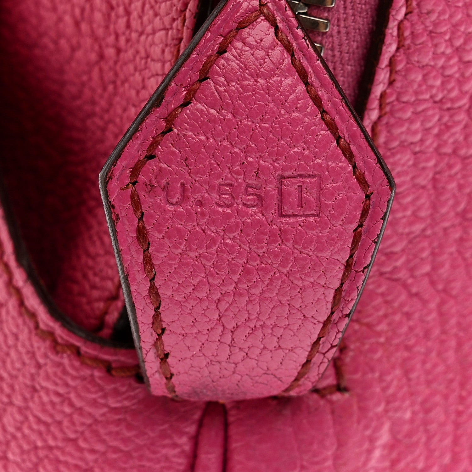 Hermes Chevre de Coromandel Bolide 1923 31 Fuchsia 7 of 11