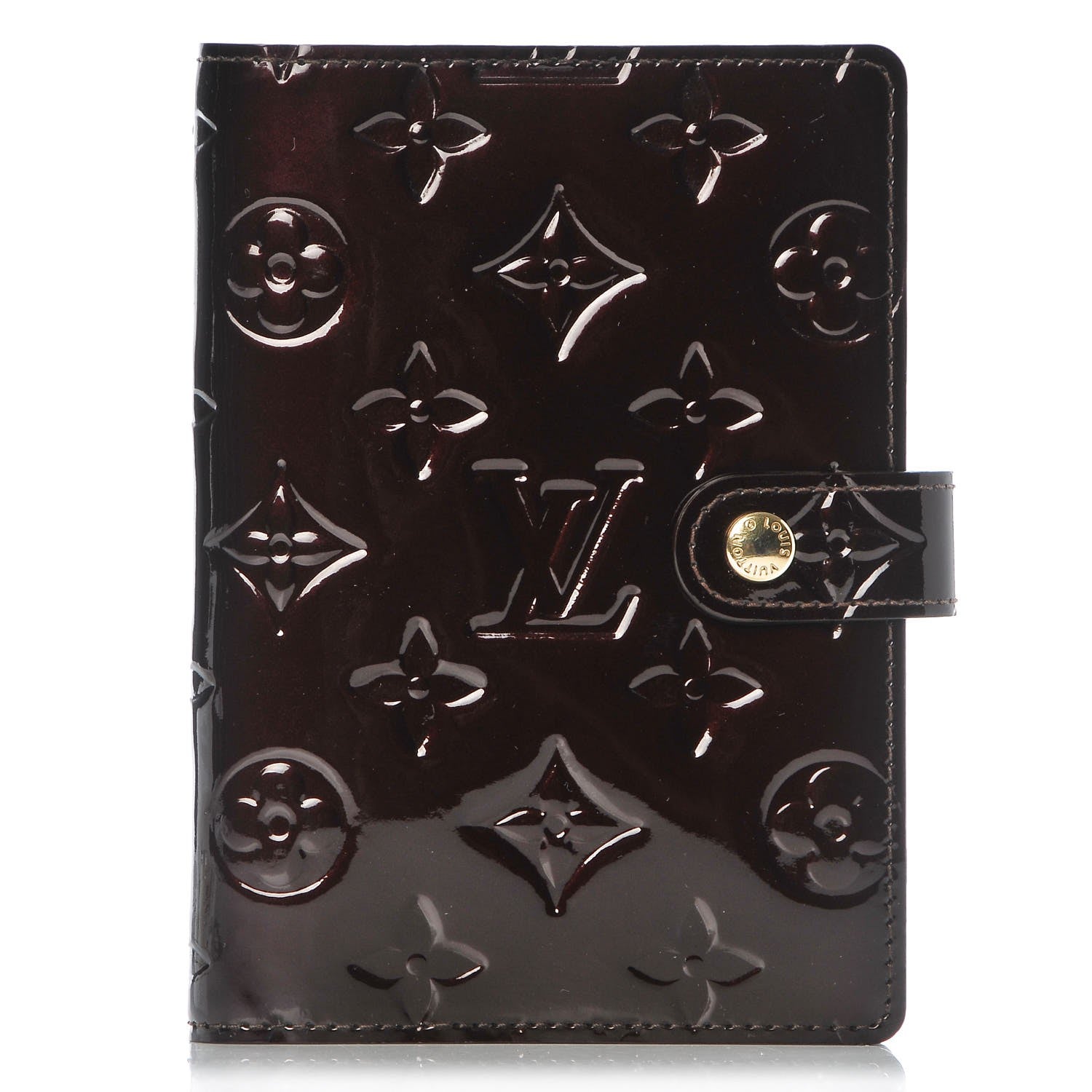 Louis Vuitton Vernis Small Ring Agenda Cover Amarante 1 of 6