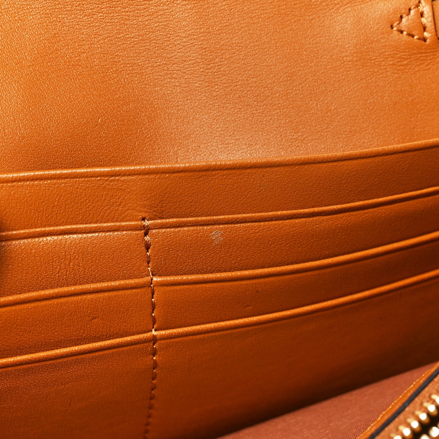 MCM Visetos Large Patricia Wallet On Chain Cognac 11 of 12