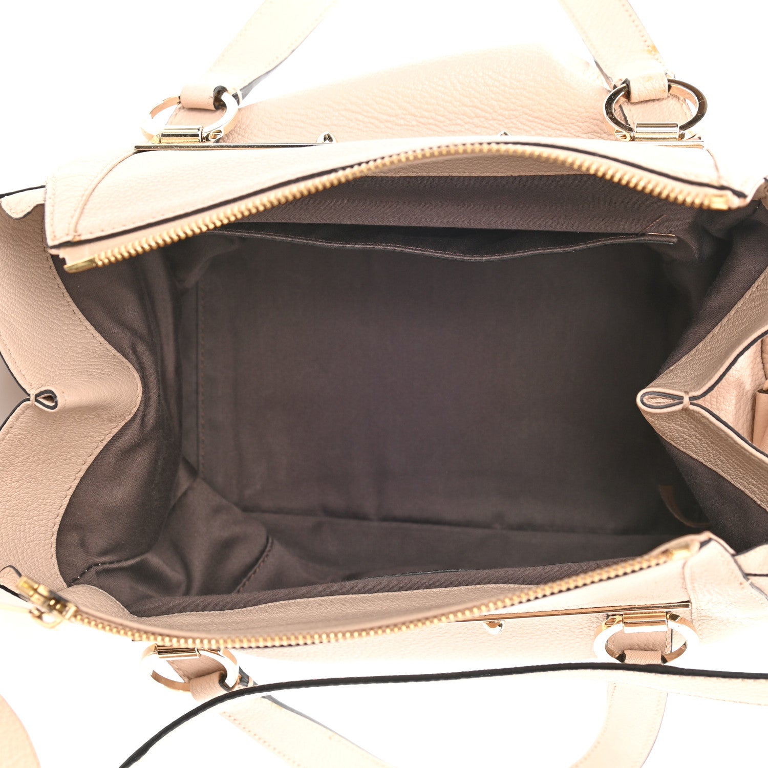 Chloe Calfskin Mini Bridget Satchel Beige 5 of 11