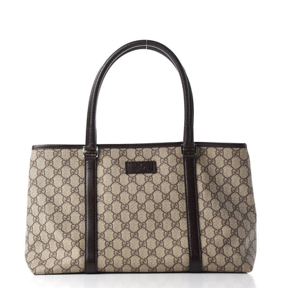 Gucci GG Plus Monogram Medium Joy Tote Dark Brown 1 of 9
