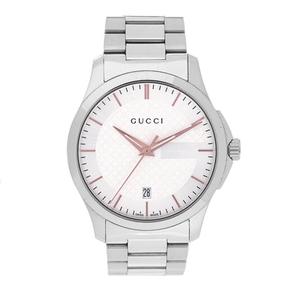 Gucci Stainless Steel 38mm G-Timeless Quartz Watch 1 of 5