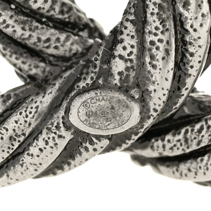 Chanel Ruthenium Twisted CC Brooch 3 of 3