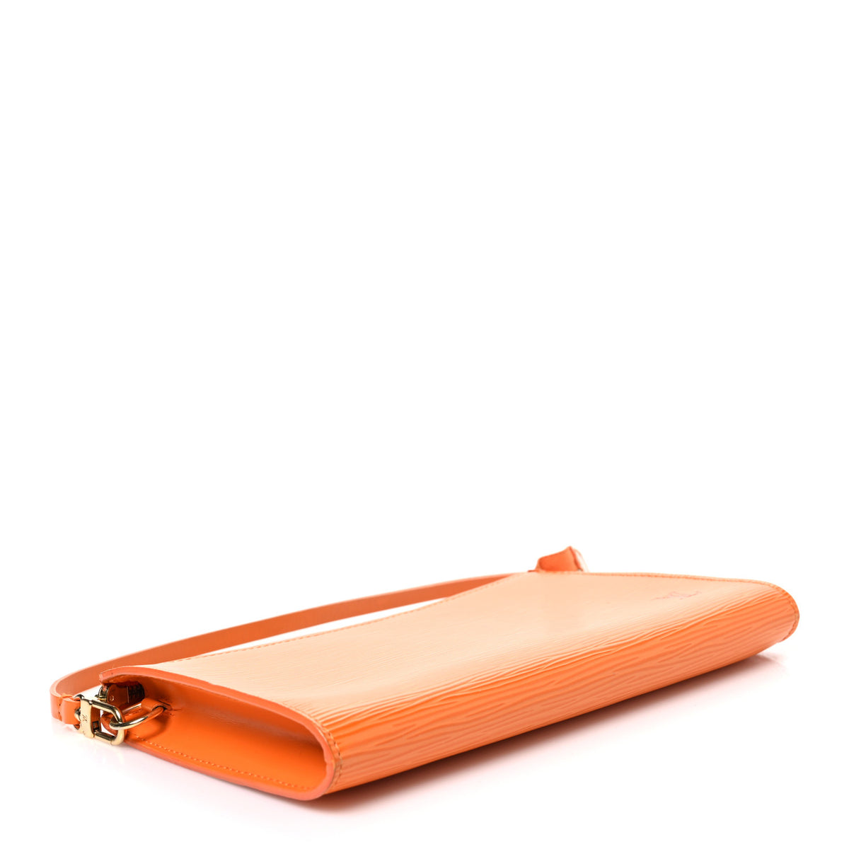 Epi Pochette Accessories 24 Mandarin