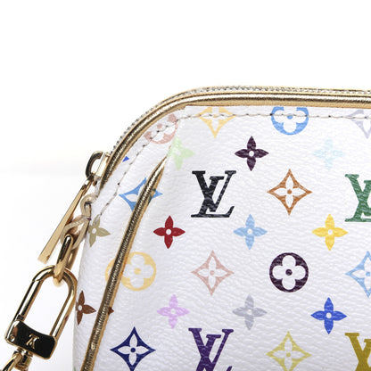 Louis Vuitton Monogram Multicolor Kate Clutch White 14 of 14