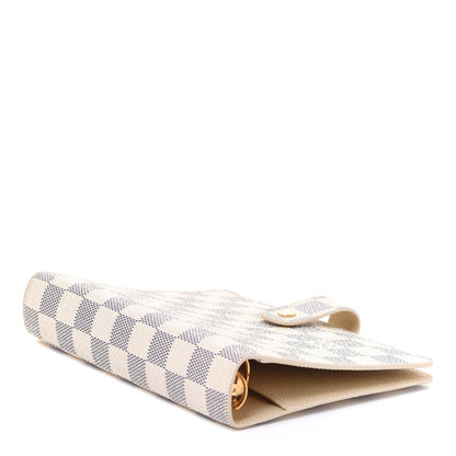 Louis Vuitton Damier Azur Medium Ring Agenda Cover 4 of 8