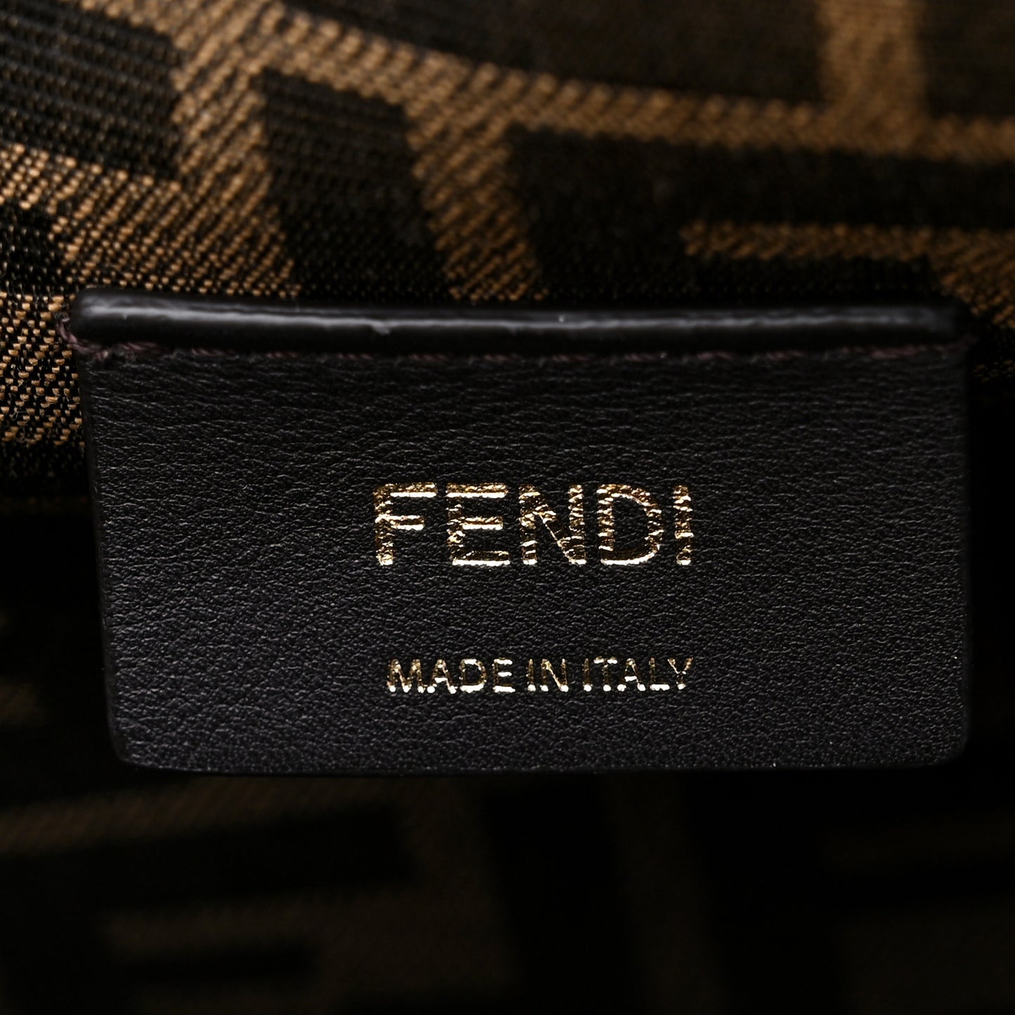 Shiny Nappa Medium Fendi First Azzurro Baby
