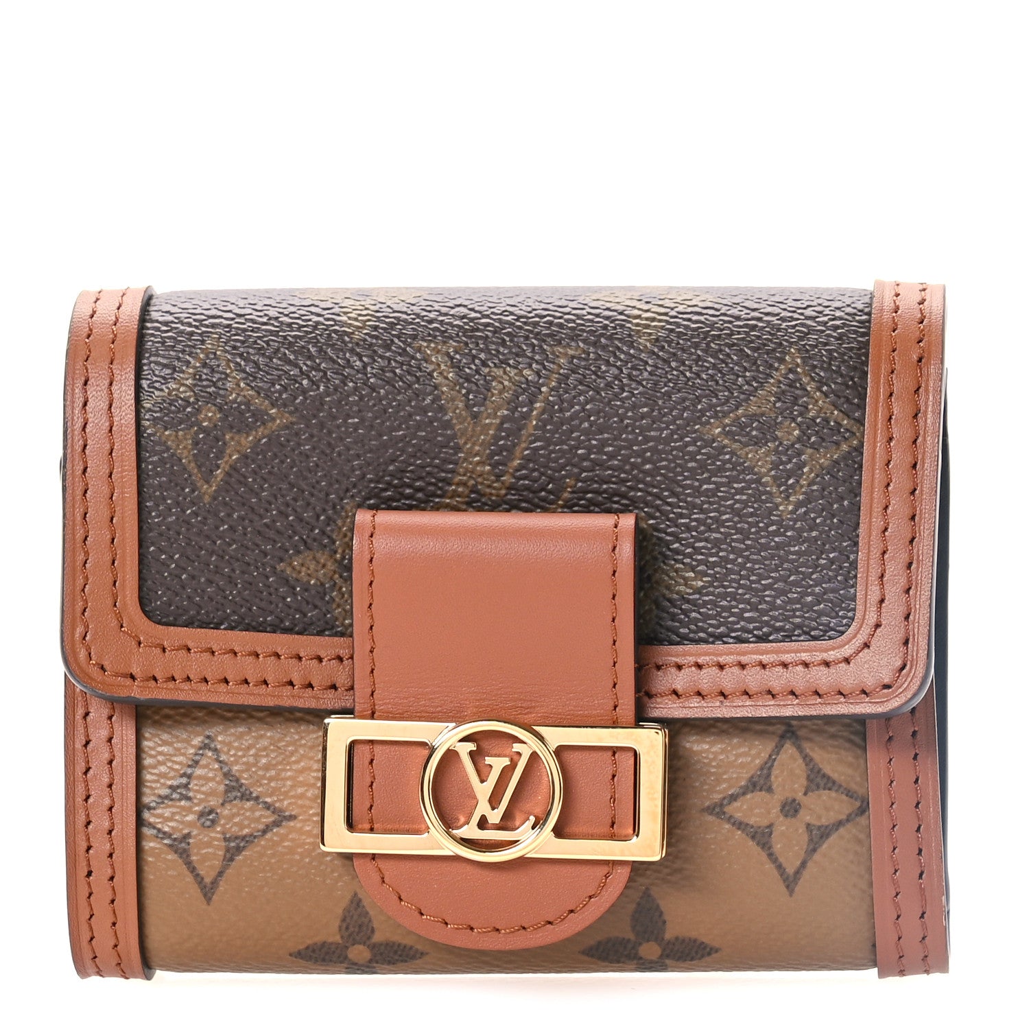 Louis Vuitton Reverse Monogram Dauphine Wallet 1 of 8
