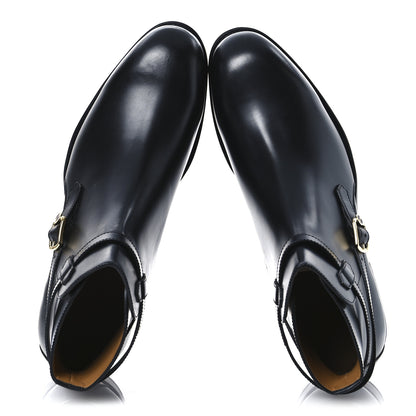 Gucci Cordovan Lux Men Ankle Boots 10 Black 2 of 12