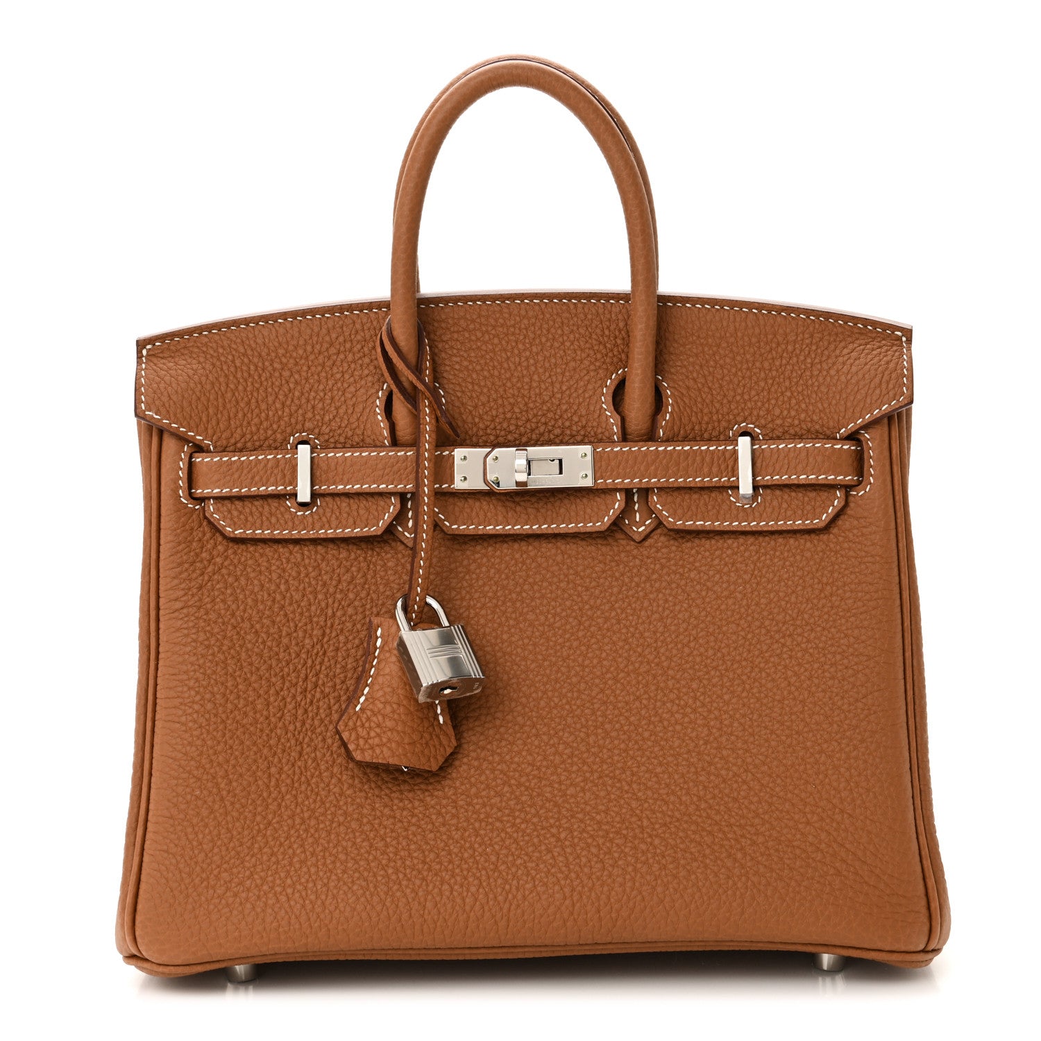 Hermes Togo Birkin 25 Gold 1 of 11