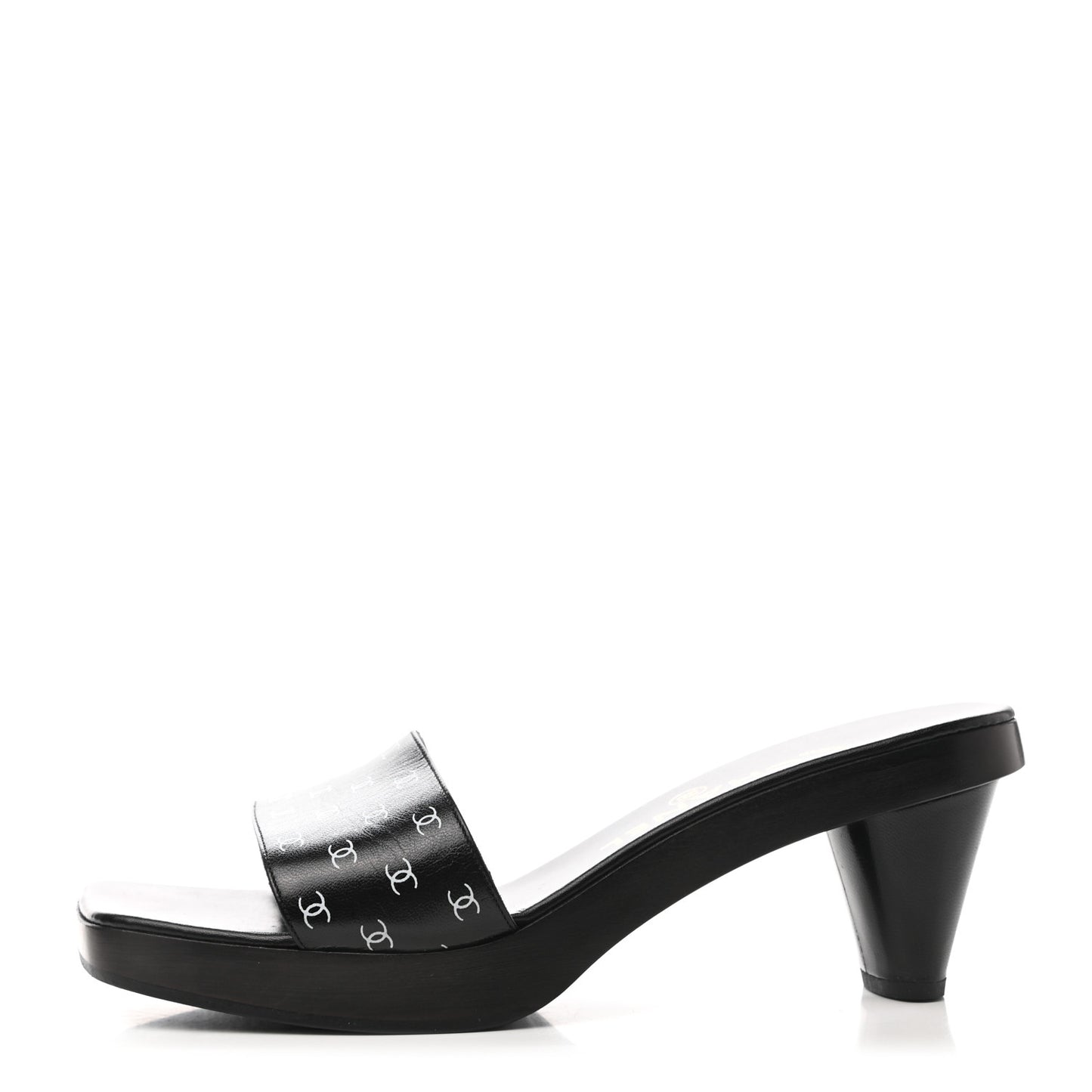 Lambskin Mules 38 Black