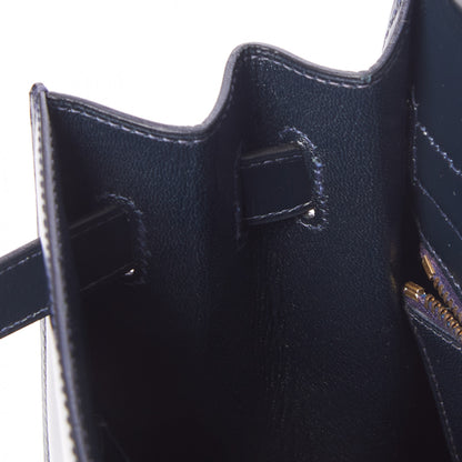 Hermes Box Kelly Sellier 32 Indigo 21 of 33