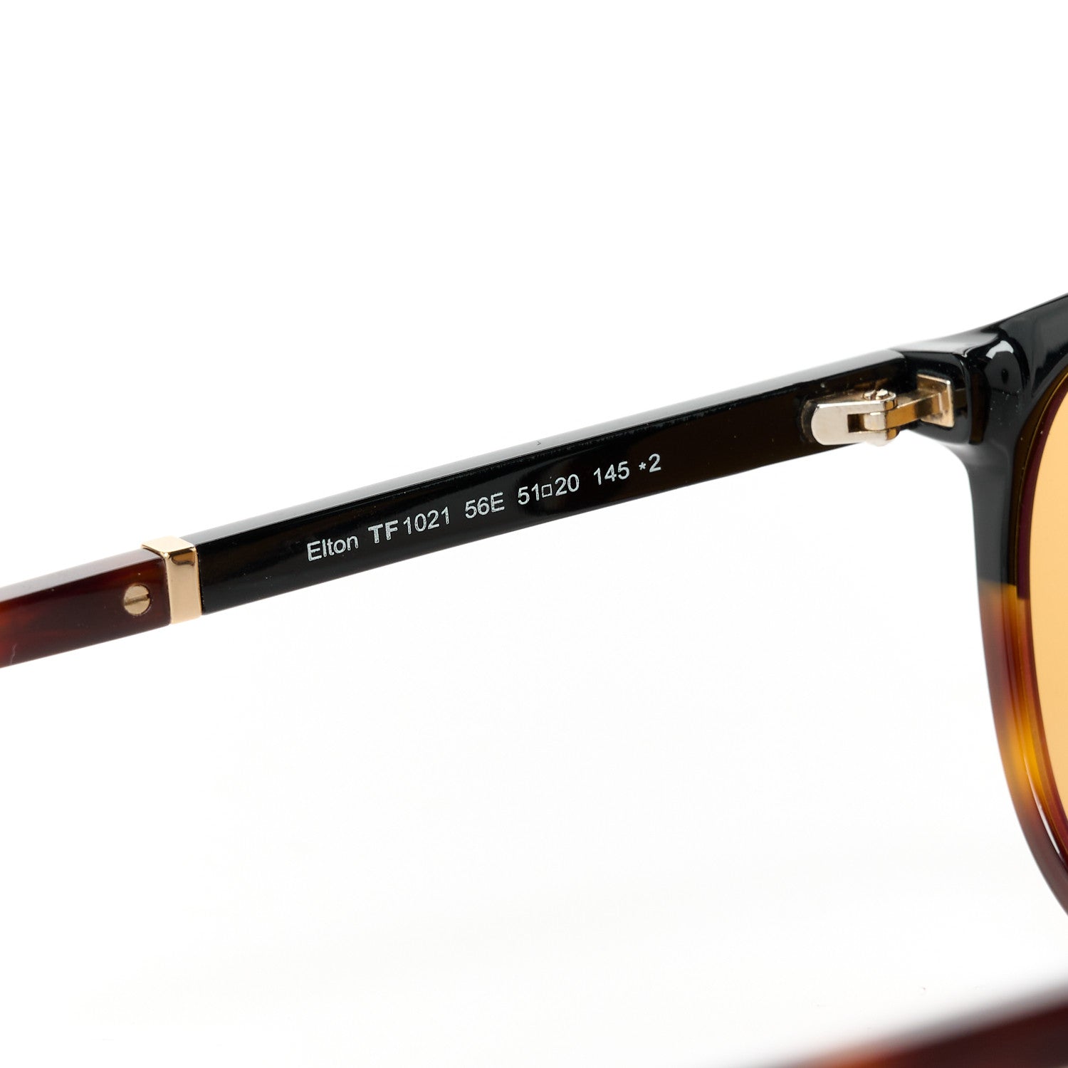 Tom Ford Acetate Elton Sunglasses TF1021 Tortoise 5 of 8