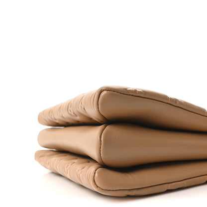 Louis Vuitton Lambskin Embossed Monogram Coussin PM Camel 9 of 10