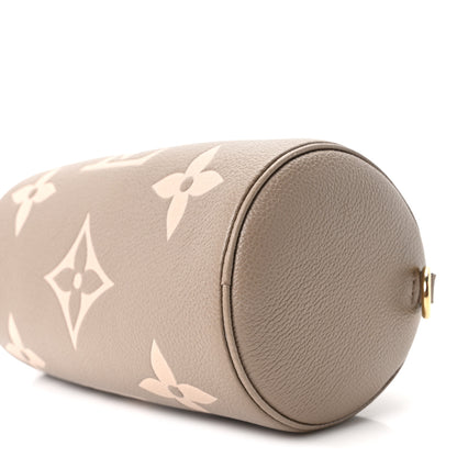 Louis Vuitton Empreinte Monogram Giant Papillon BB Tourterelle Cream 8 of 9