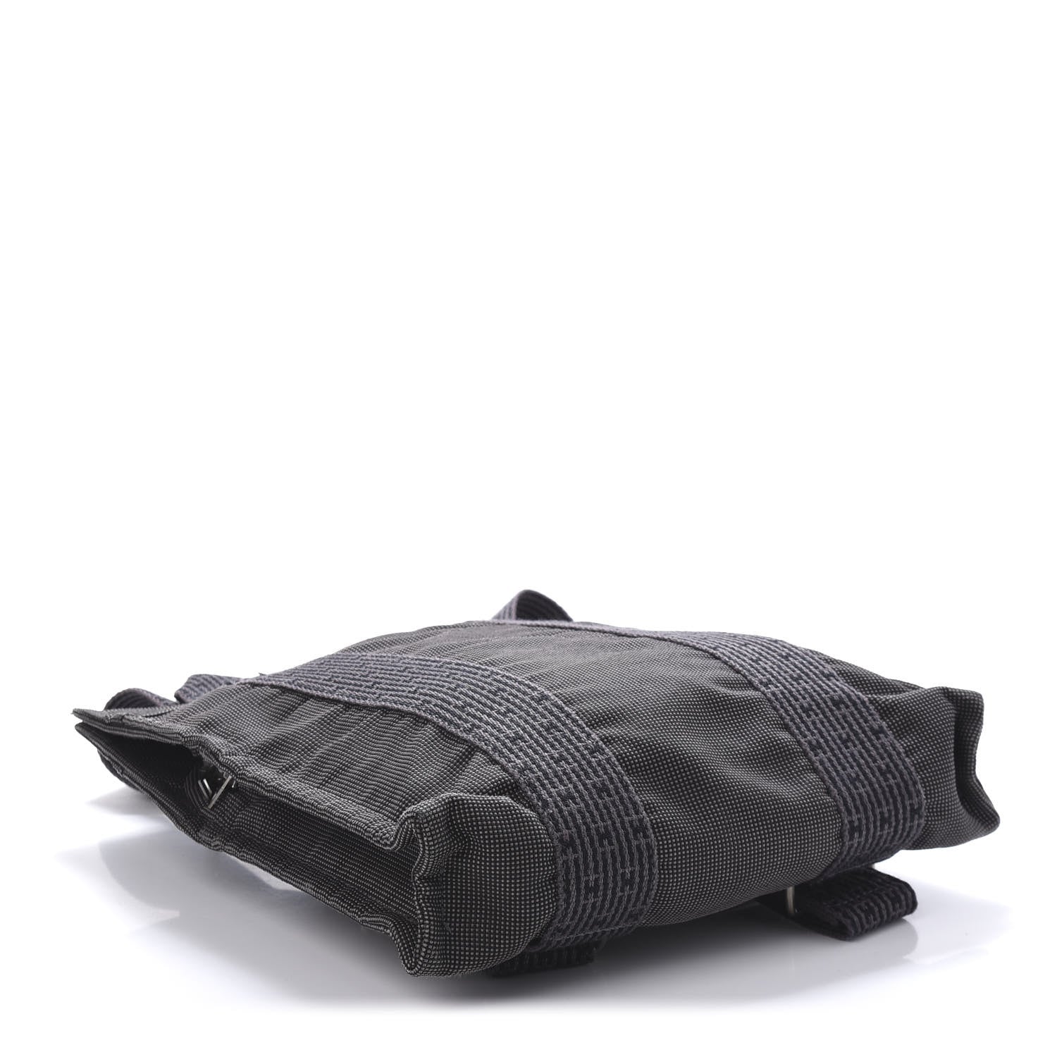 Hermes Canvas Herline Backpack Grey 6 of 18