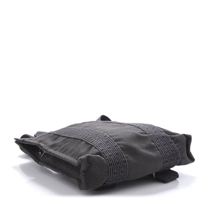 Hermes Canvas Herline Backpack Grey 6 of 18
