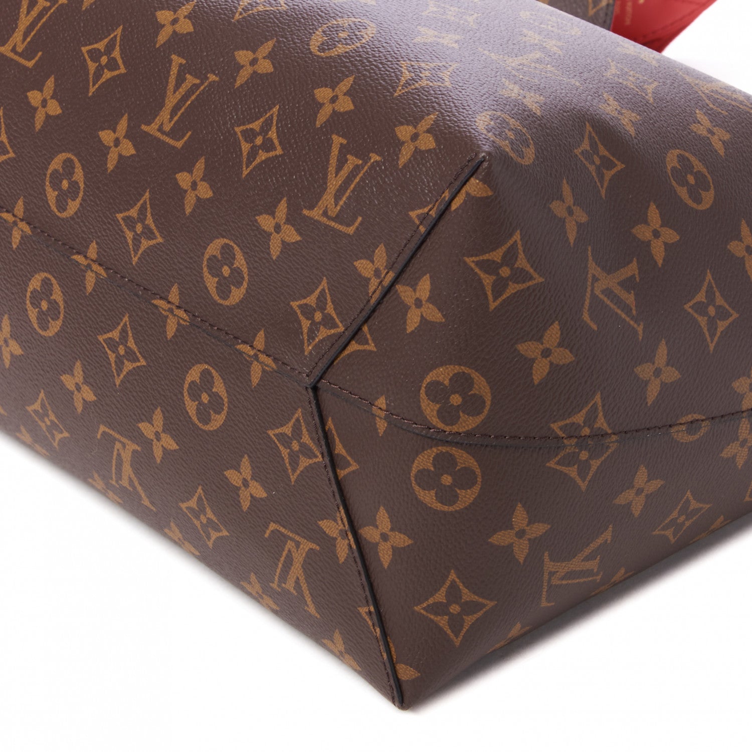 Louis Vuitton Monogram Flower Hobo Coquelicot 6 of 10