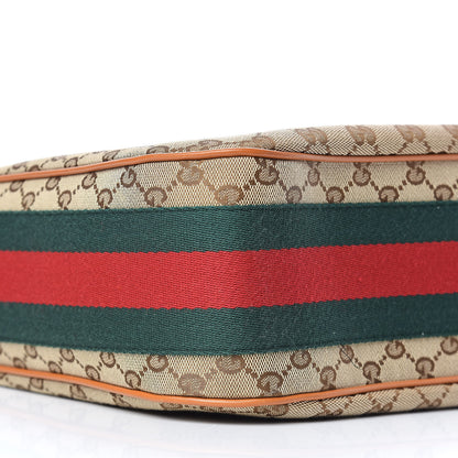 Gucci Monogram Medium Heritage Shoulder Bag Light Tobacco 12 of 14