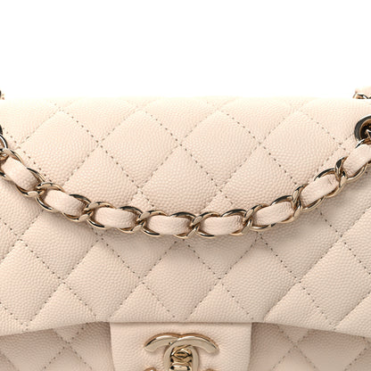 Chanel Caviar Quilted Small Double Flap Light Beige 7 of 10