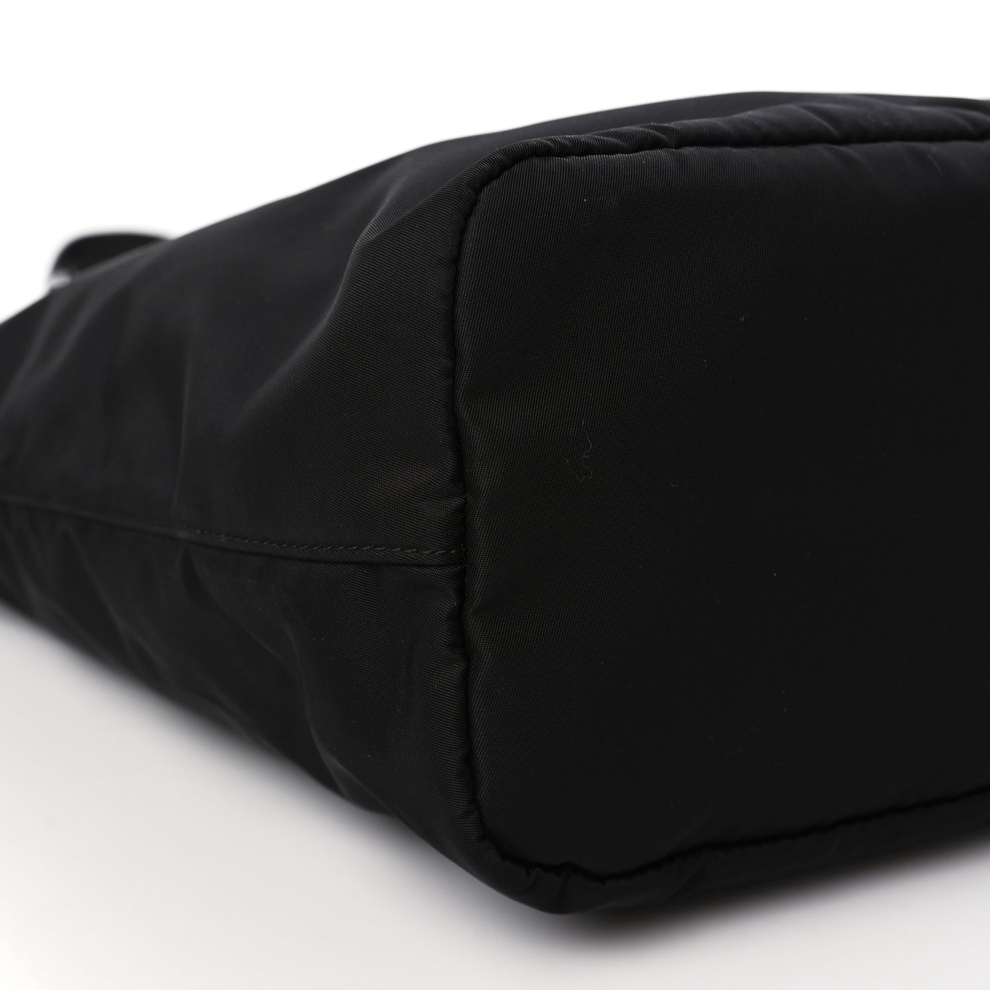 Tessuto Nylon Saffiano Tote Black