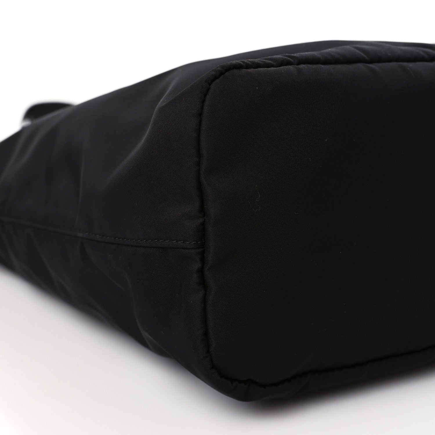 Prada Tessuto Nylon Saffiano Tote Black 6 of 7