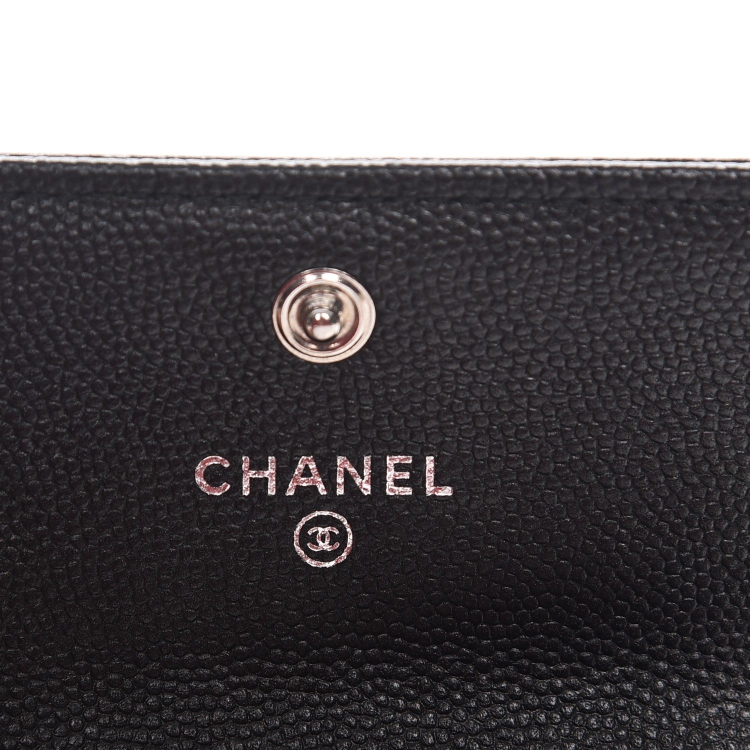 Chanel Caviar Quilted Boy Flap Card Holder So Black 6 of 9