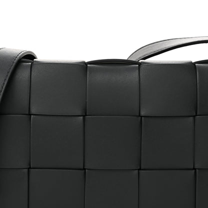 Bottega Veneta Calfskin Maxi Intreccio Cassette Bag Ardoise Glacier 8 of 11