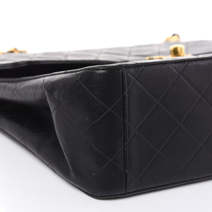 Chanel Lambskin Quilted XL Jumbo Single Flap Black 8 of 18