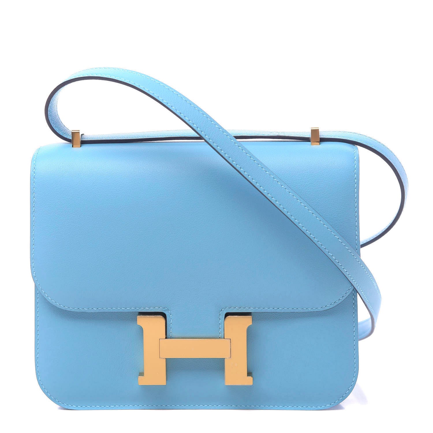 Hermes Swift Constance 18 Bleu Du Nord 1 of 11