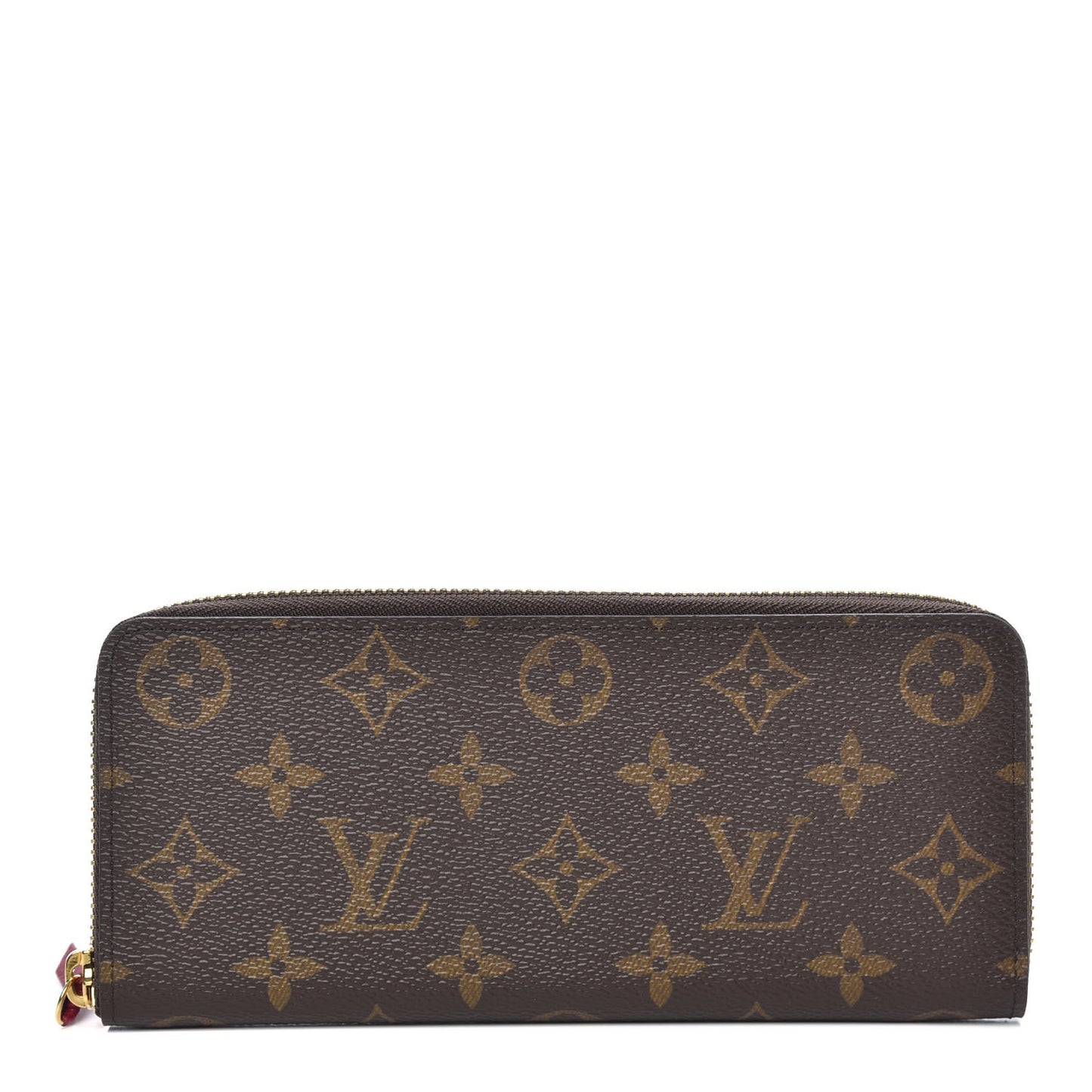 Monogram Clemence Wallet Fuchsia