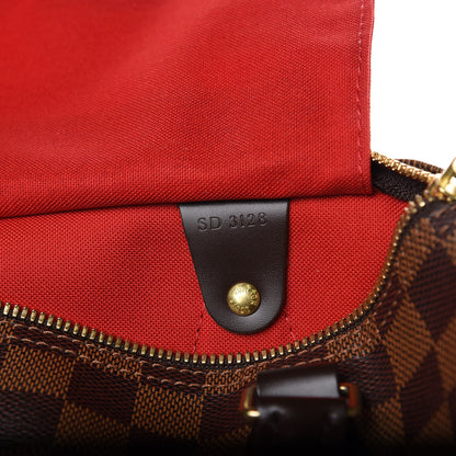 Louis Vuitton Damier Ebene Speedy Bandouliere 25 6 of 8