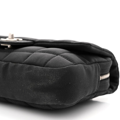 Chanel Nylon Square Quilted Flap Black 10 of 10