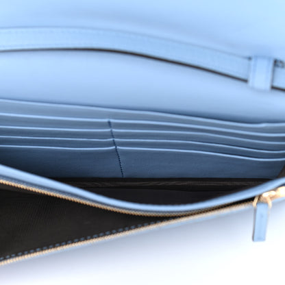 Gucci Microguccissima Crossbody Wallet Mineral Blue 5 of 14